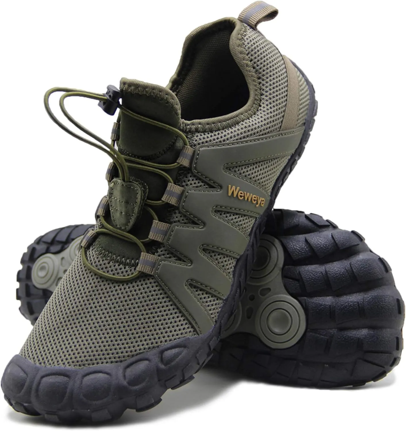 Weweya Barefoot Shoes Men Minimalist Running Cross Training Shoe