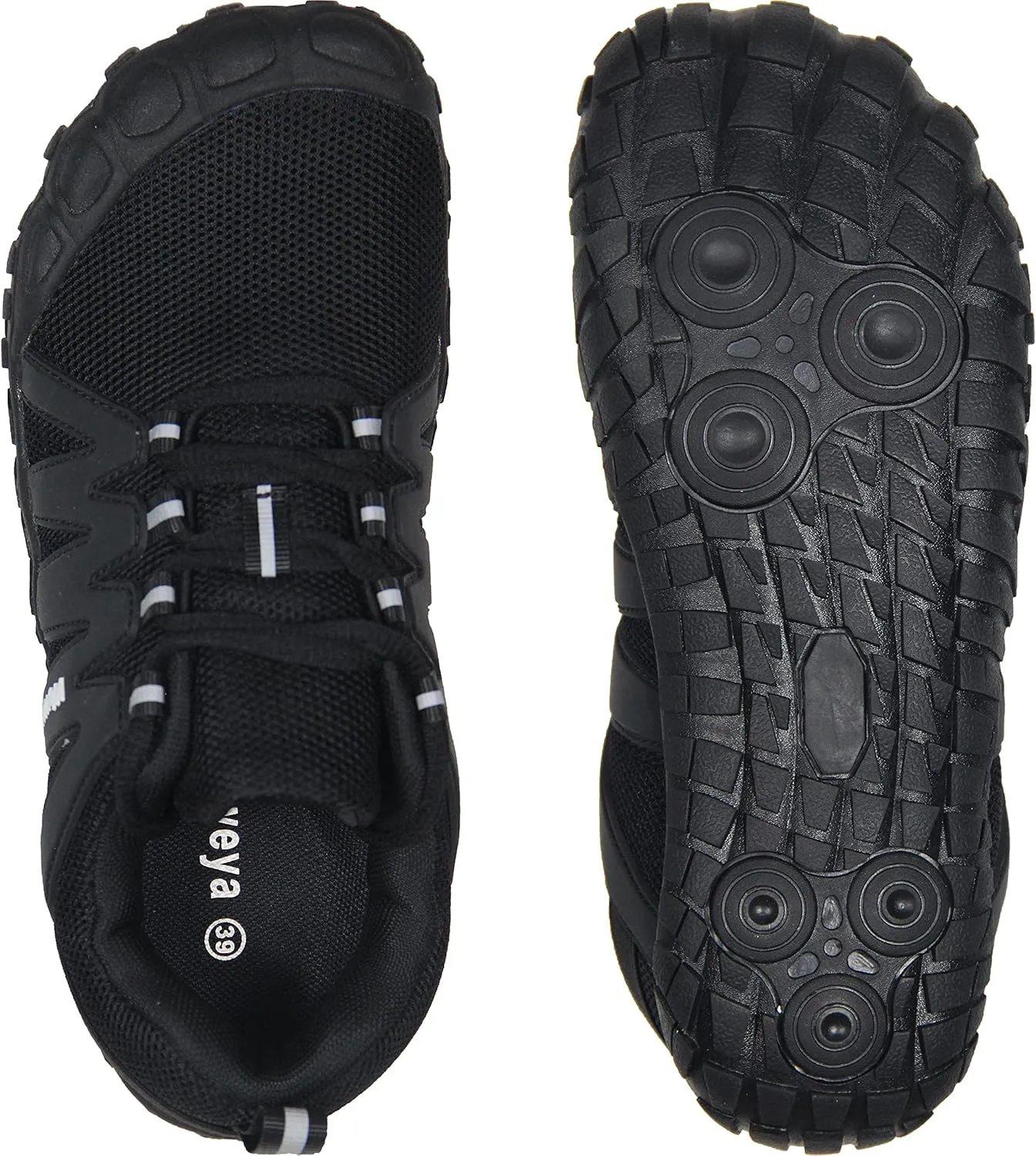Weweya Barefoot Shoes Men Minimalist Running Cross Training Shoe