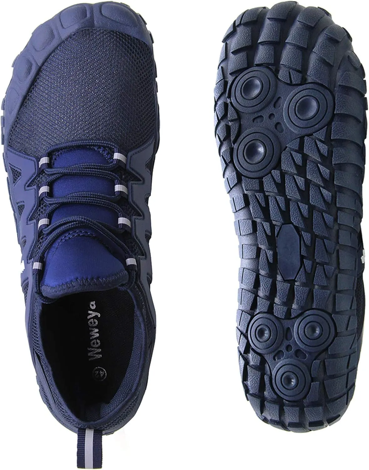 Weweya Barefoot Shoes Men Minimalist Running Cross Training Shoe