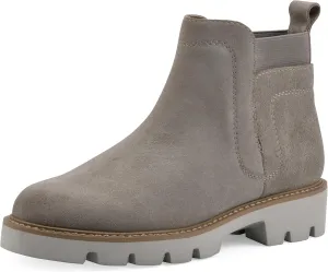 WHITE MOUNTAIN Women's Glassie Lug Sole Chelsea Ankle Bootie