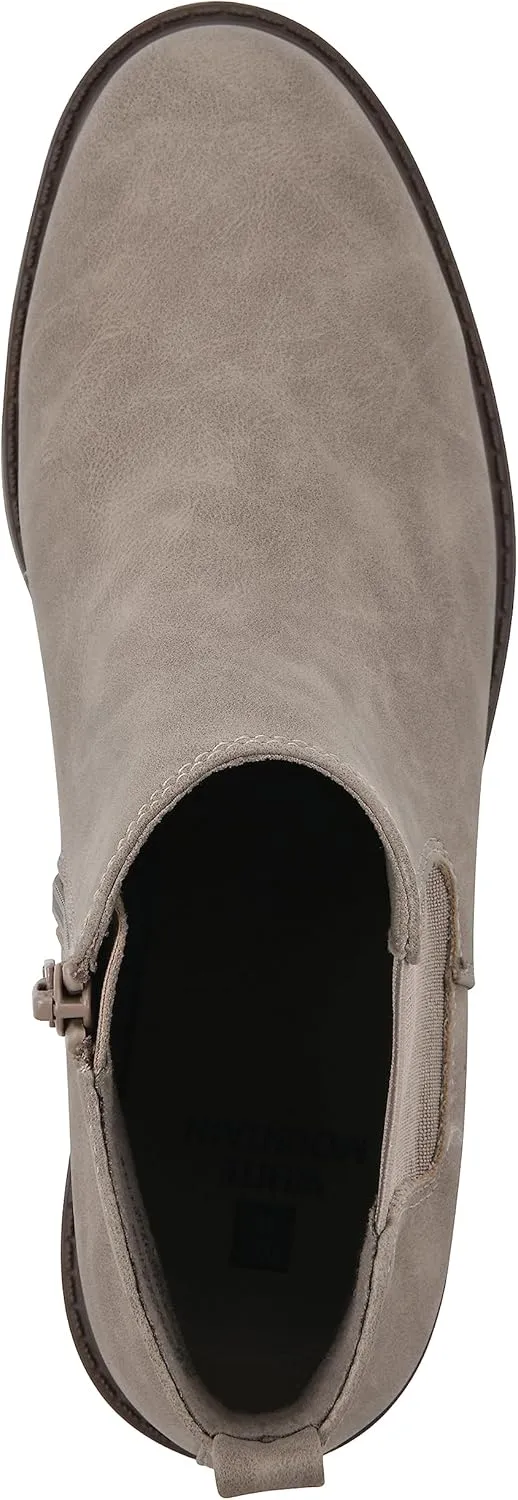 WHITE MOUNTAIN Women's Shoes Caching Block Heel Chelsea Bootie
