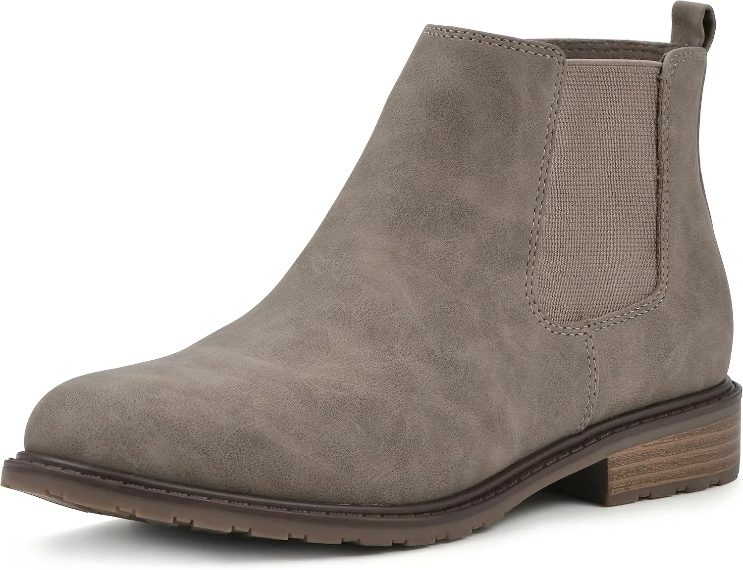WHITE MOUNTAIN Women's Shoes Caching Block Heel Chelsea Bootie