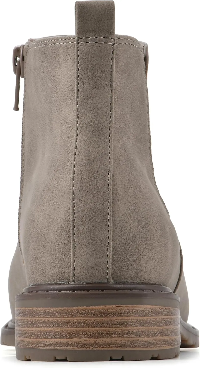 WHITE MOUNTAIN Women's Shoes Caching Block Heel Chelsea Bootie