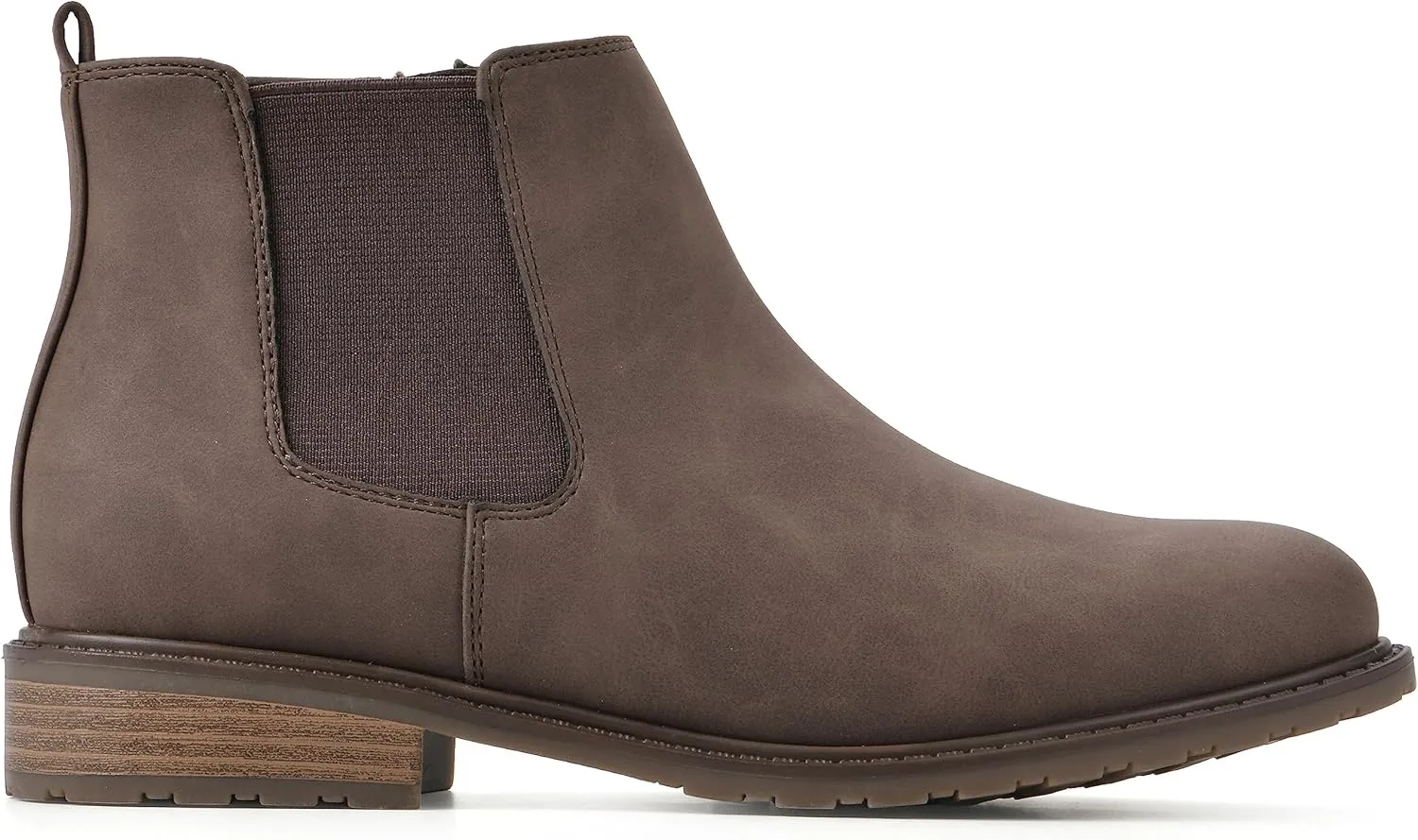 WHITE MOUNTAIN Women's Shoes Caching Block Heel Chelsea Bootie
