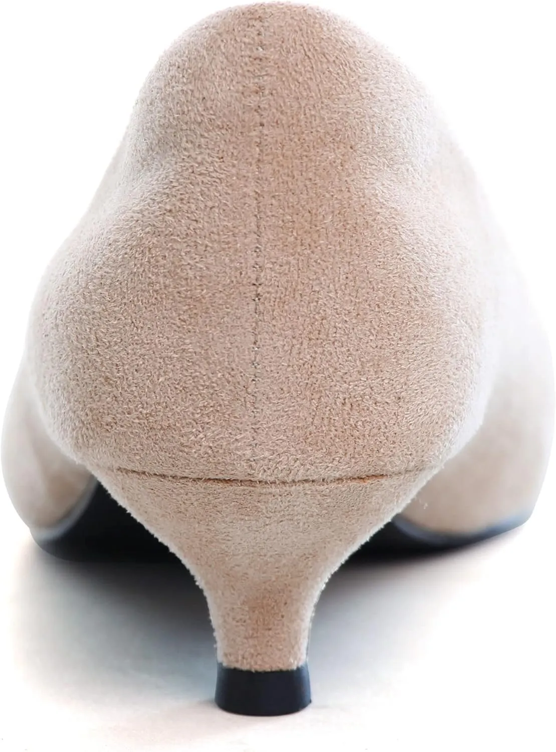 Women's Classic Pointed Toe Kitten Low Heels Wedding Office Dress Pumps Festive Shoes for Women Dressy Casual