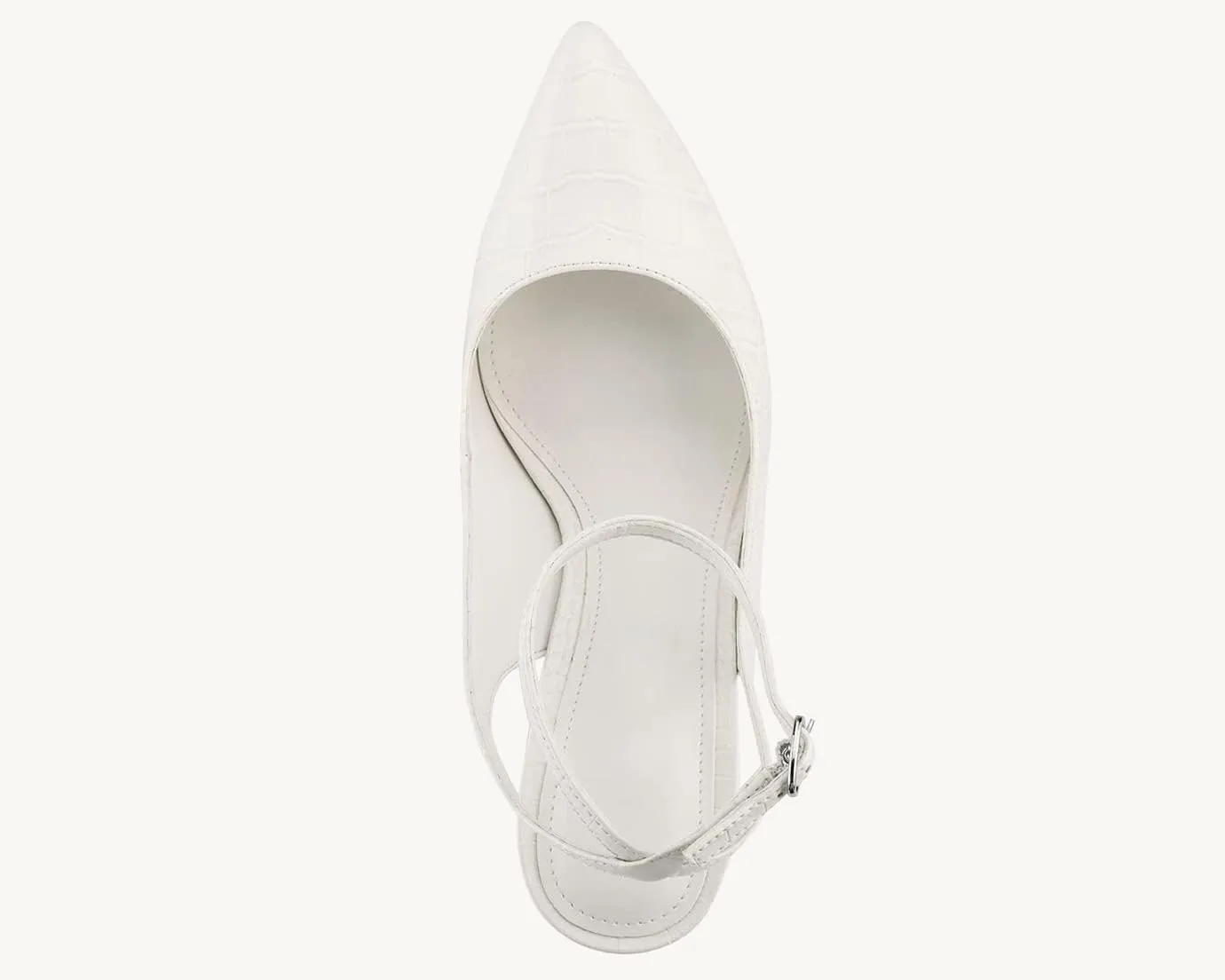 Womens Closed Toe Ankle Strap Heels Pointed Toe Pumps Shoes Slingback High Heel Wedding Dress Shoes