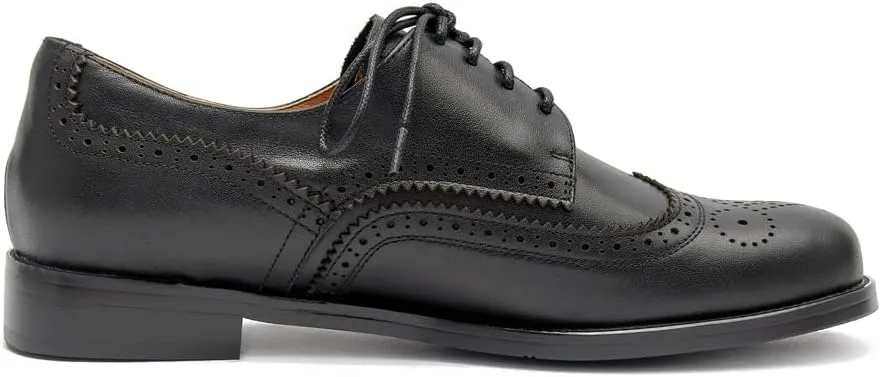 Women's Dress Brogue Lace-up Leather Oxford