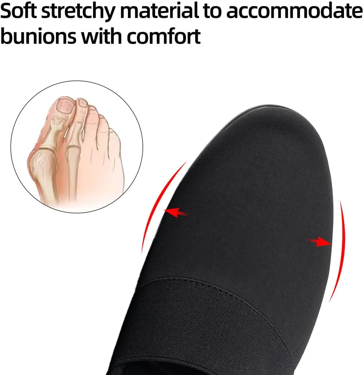 Women's Pumps Chunky Low Block Heel Slip-on Work Shoes Bunion Arch Support Comfortable Dressy Pumps