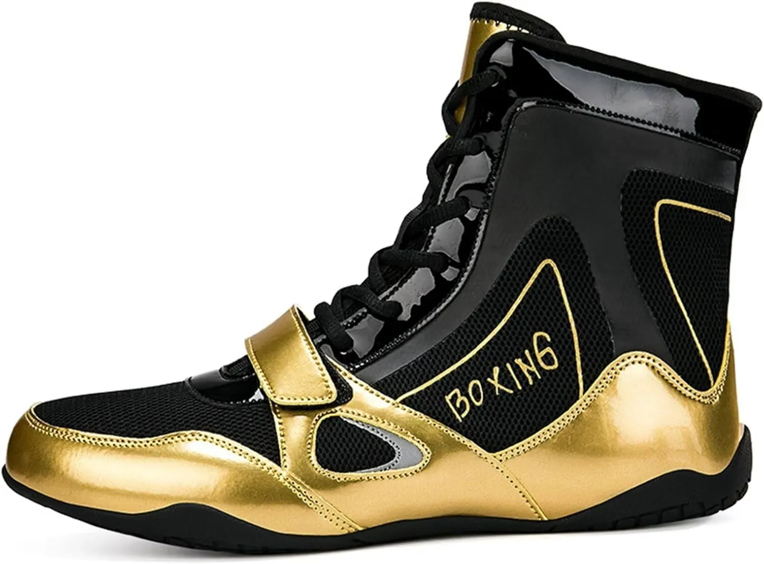 Women's Wrestling Boxing Shoes Men's Combat Training Shoes Pro Fighting Boots and Training Workout Shoes Non Slip Fitness Sneakers