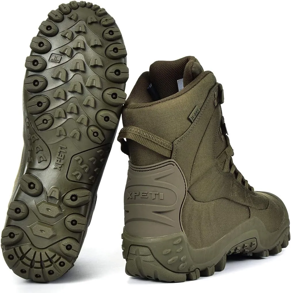 XPETI Men’s Mid-Ankle Thermator Waterproof Tactical Boot