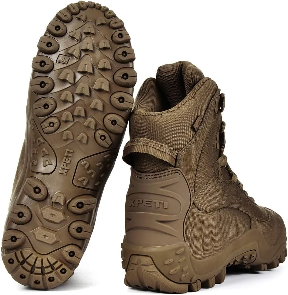 XPETI Men’s Mid-Ankle Thermator Waterproof Tactical Boot