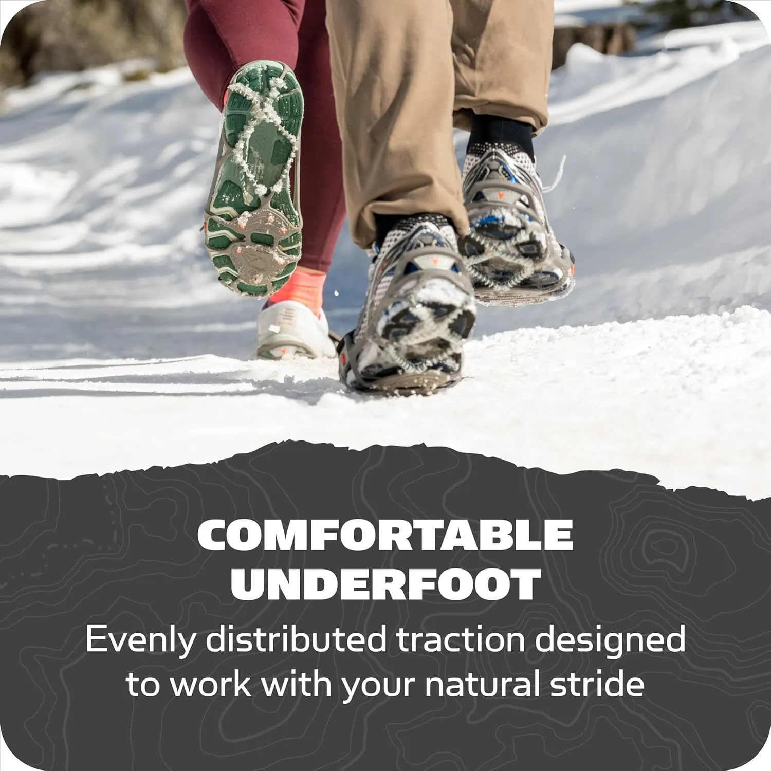 Yaktrax Run Traction Cleats for Running on Snow and Ice