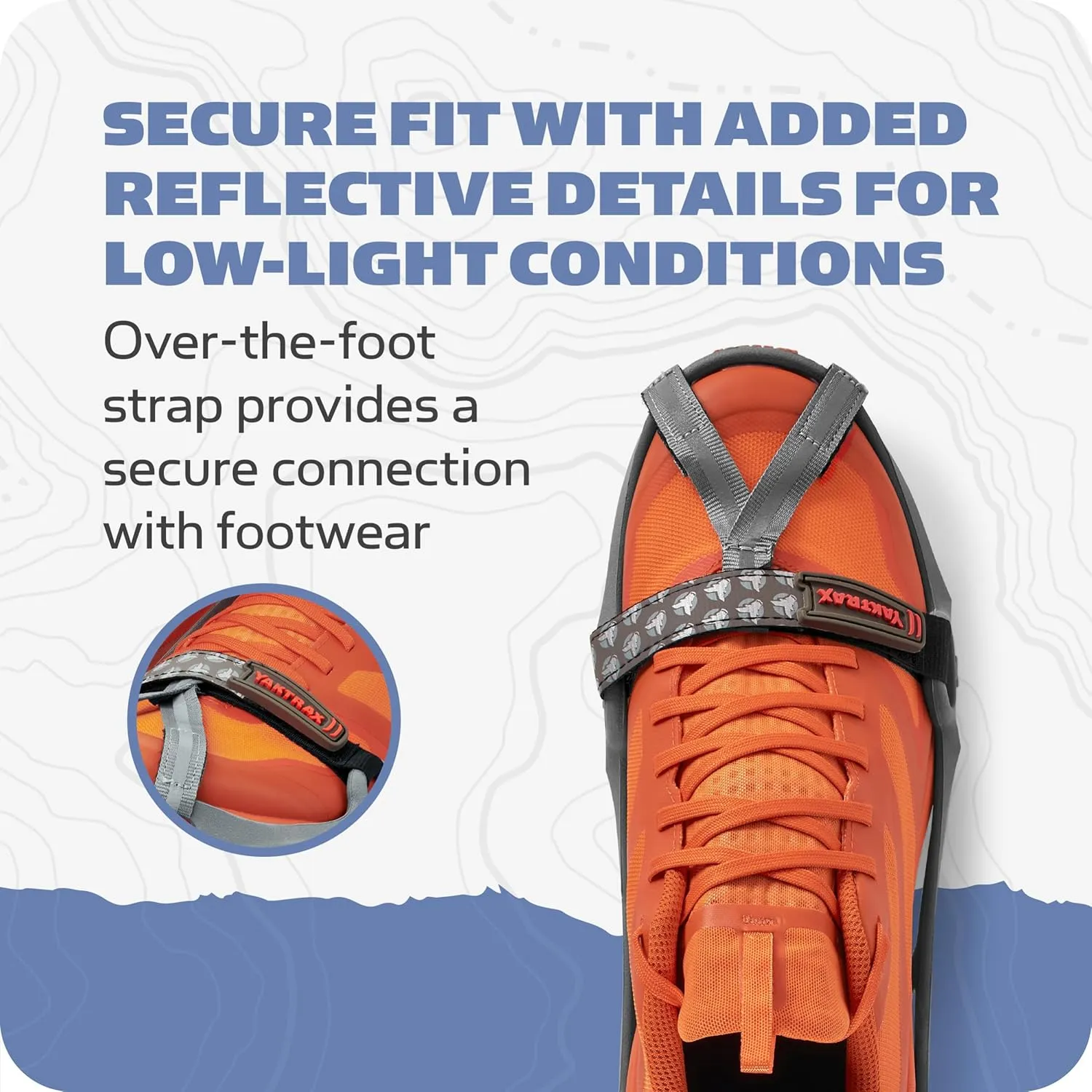 Yaktrax Run Traction Cleats for Running on Snow and Ice