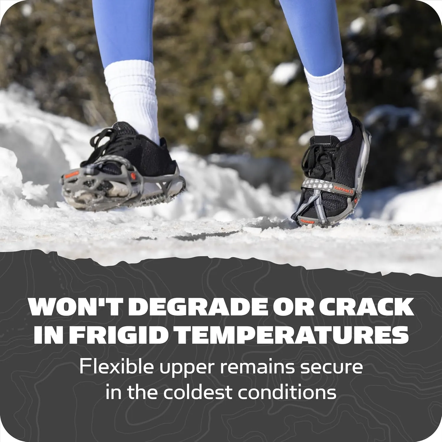 Yaktrax Run Traction Cleats for Running on Snow and Ice