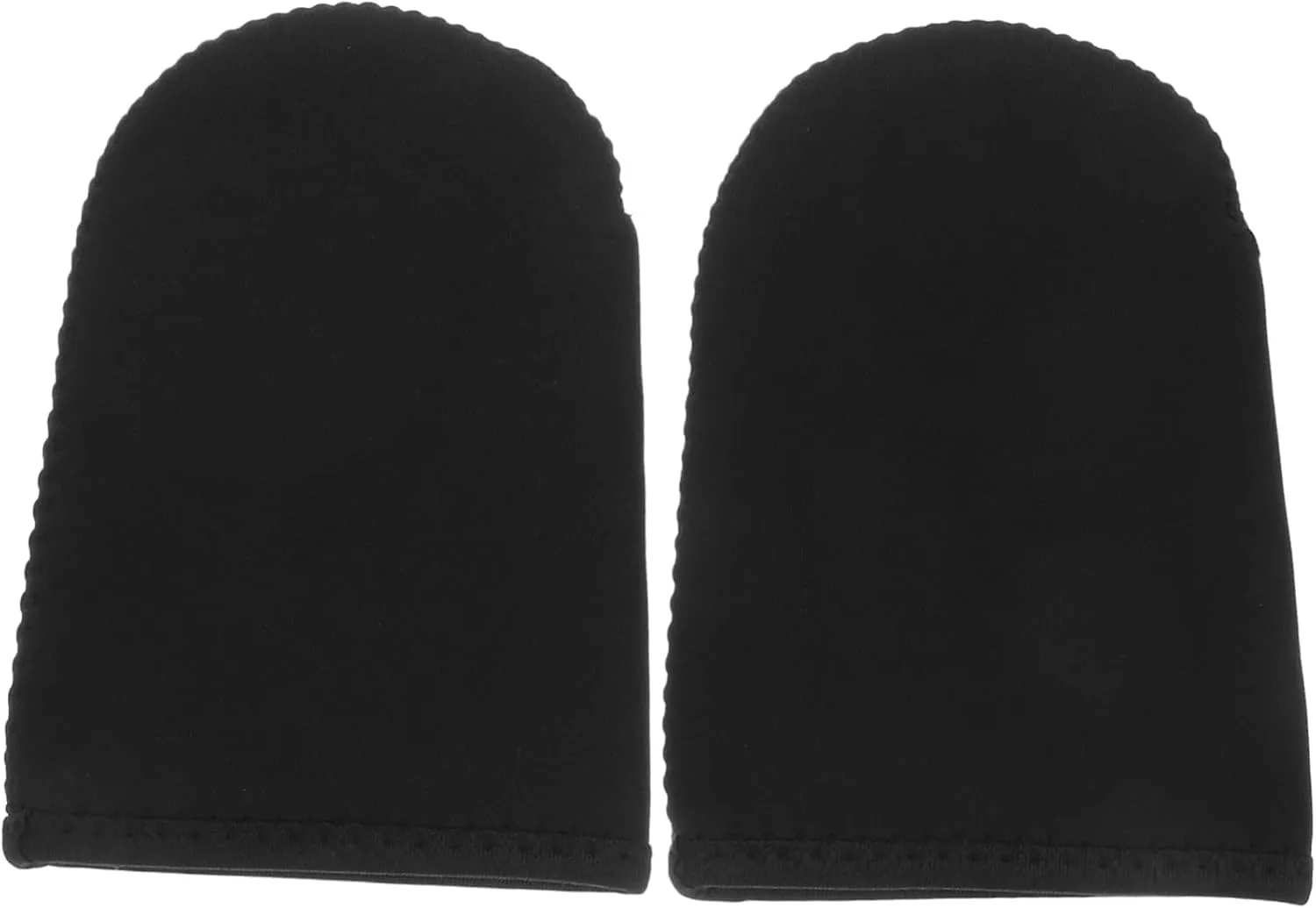 Zerodeko 2pcs Toe Protector Hiking Boot Covers Winter Ski Boots Cover Toe Warmer Ski Boot Covers Thermal Foot Toe Caps Socks for Winter Foot Warmers Toes Warmer Feet Warmers Black Neoprene