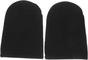 Zerodeko 2pcs Toe Protector Hiking Boot Covers Winter Ski Boots Cover Toe Warmer Ski Boot Covers Thermal Foot Toe Caps Socks for Winter Foot Warmers Toes Warmer Feet Warmers Black Neoprene
